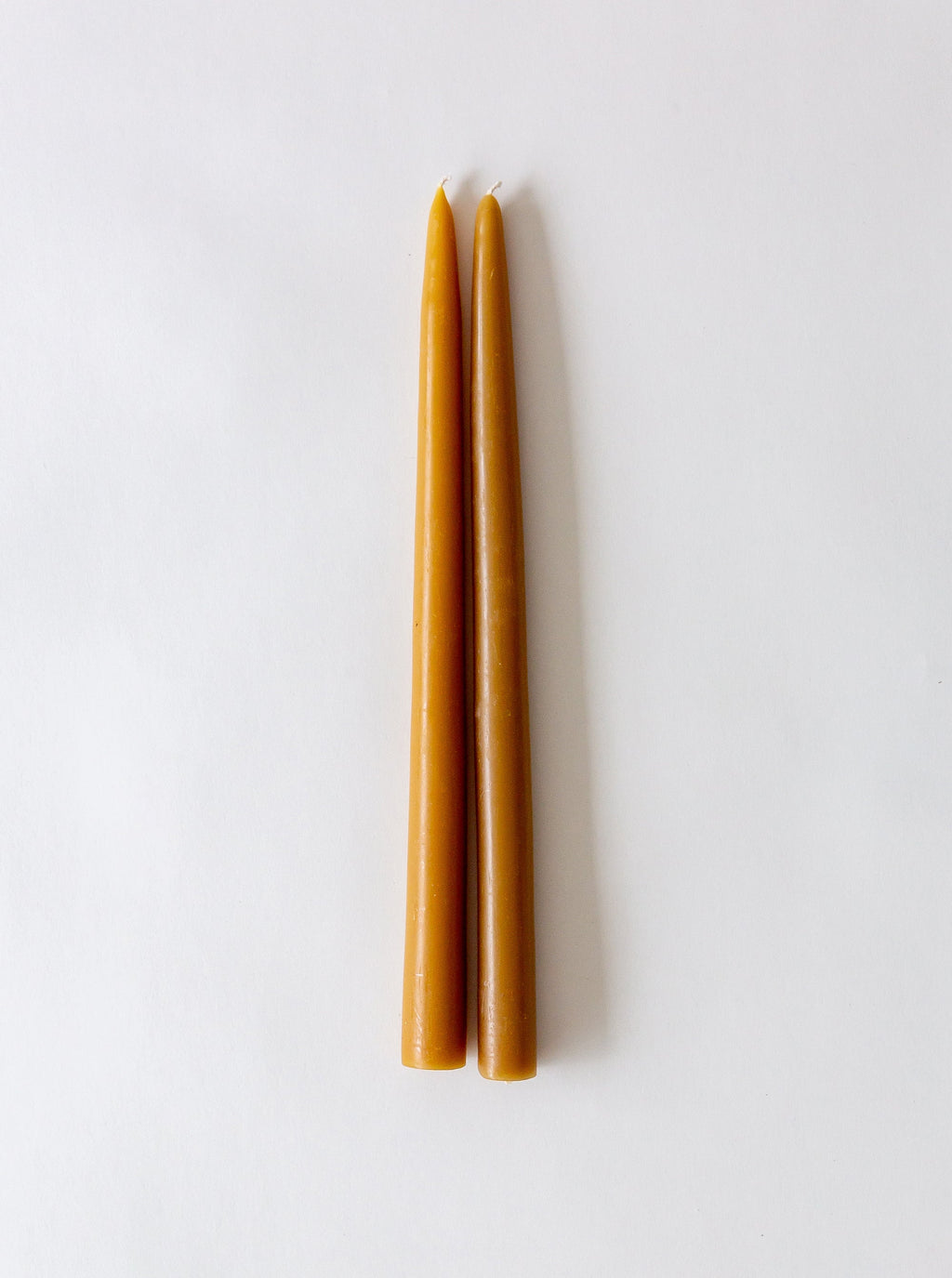 Bougies coniques trempées à la main | Lot de 2