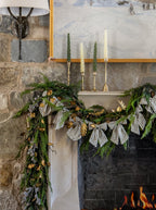 Bougies coniques en forme d'arbre | Lot de 2