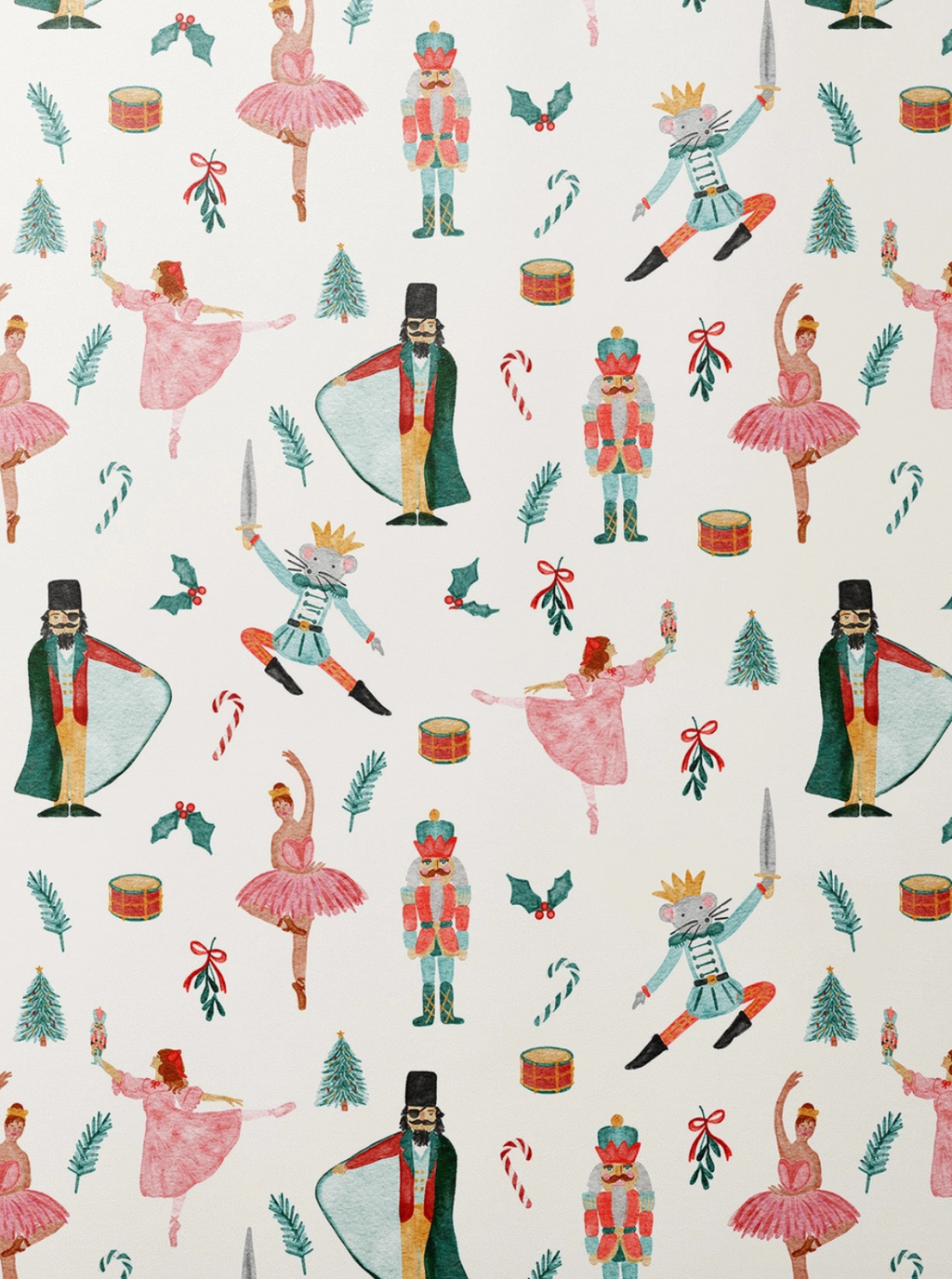 Rouleau de papier cadeau Casse-Noisette