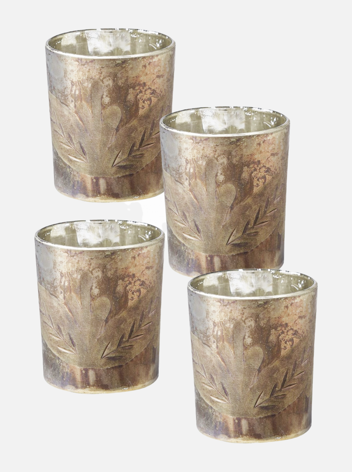 Bougie votive Shimmer Leaf