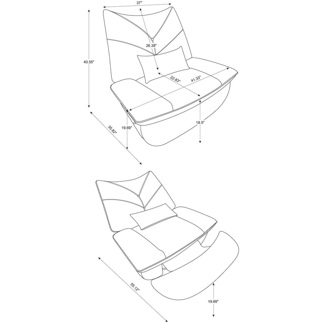 Fauteuil inclinable électrique pivotant avec haut-parleurs Bluetooth, support pour téléphone, ports de chargement USB et Type-C, rangement dissimulé dans l'accoudoir
