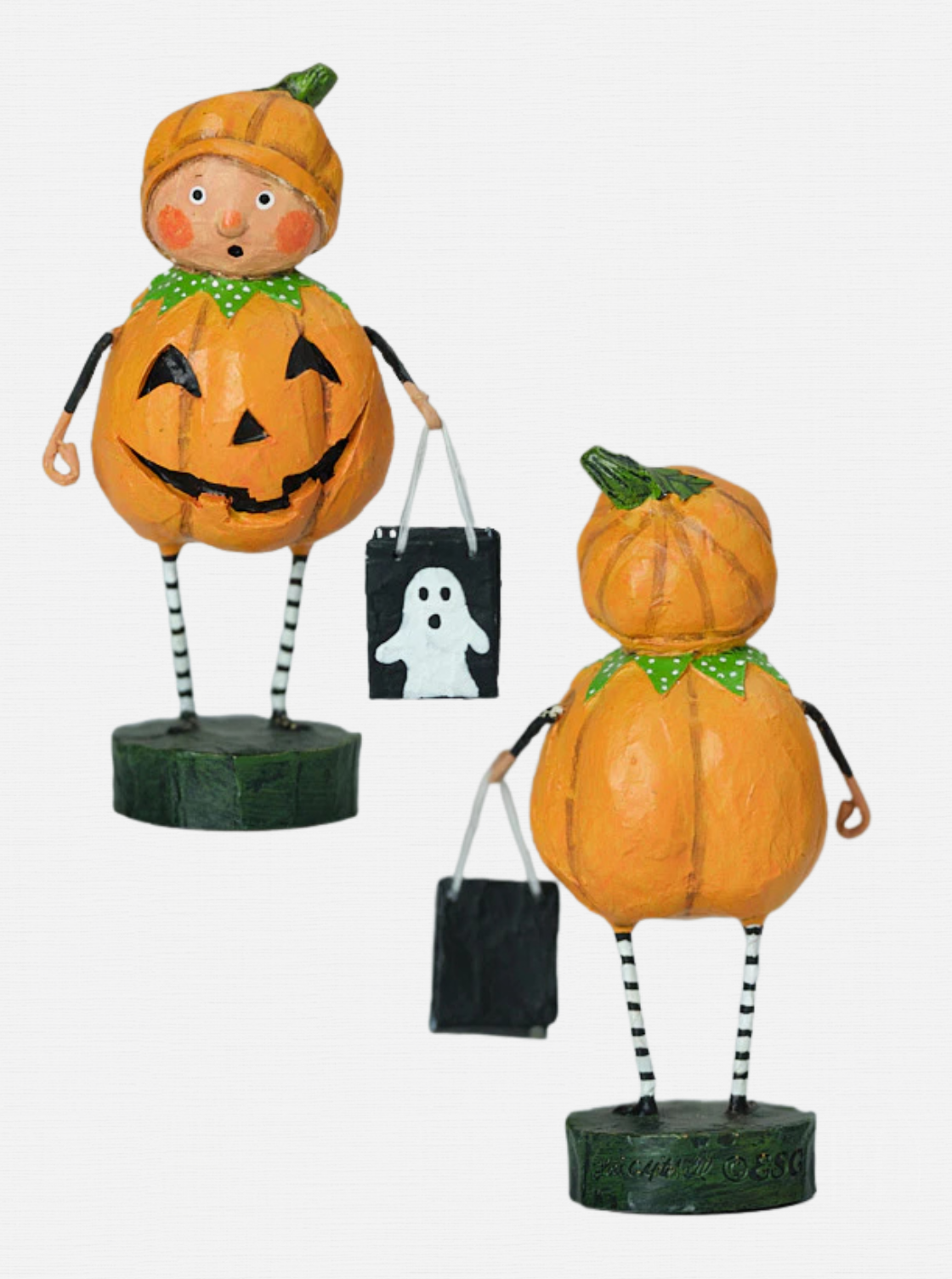 Les enfants qui font du porte-à-porte pour Halloween