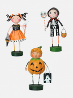 Les enfants qui font du porte-à-porte pour Halloween