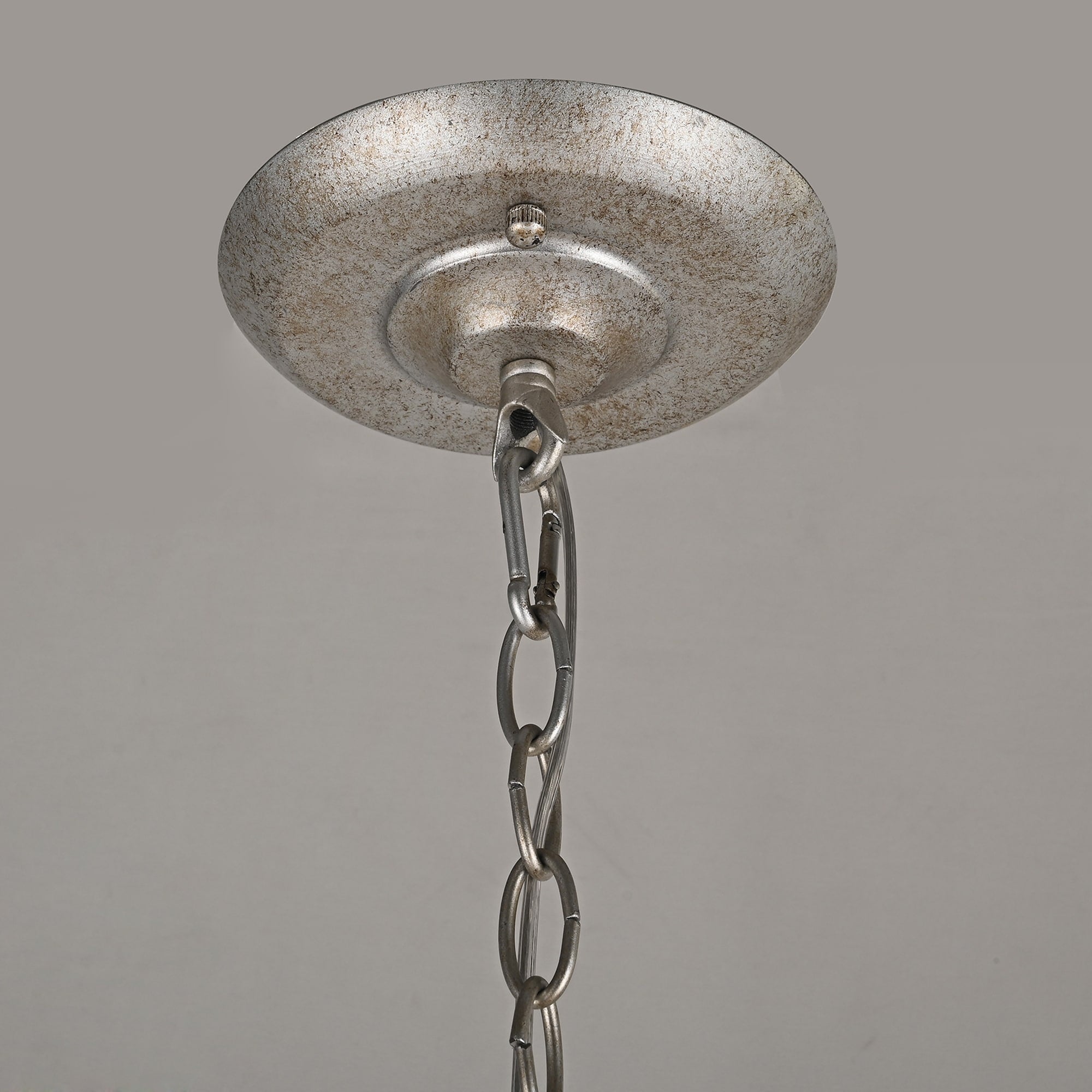 Magnifique et élégant lustre vintage en cristal rose, style palais.