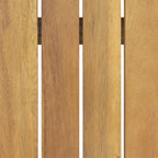 Ensemble de conversation 4 places en bois d'acacia Willowbrook Outdoor de Christopher Knight Home