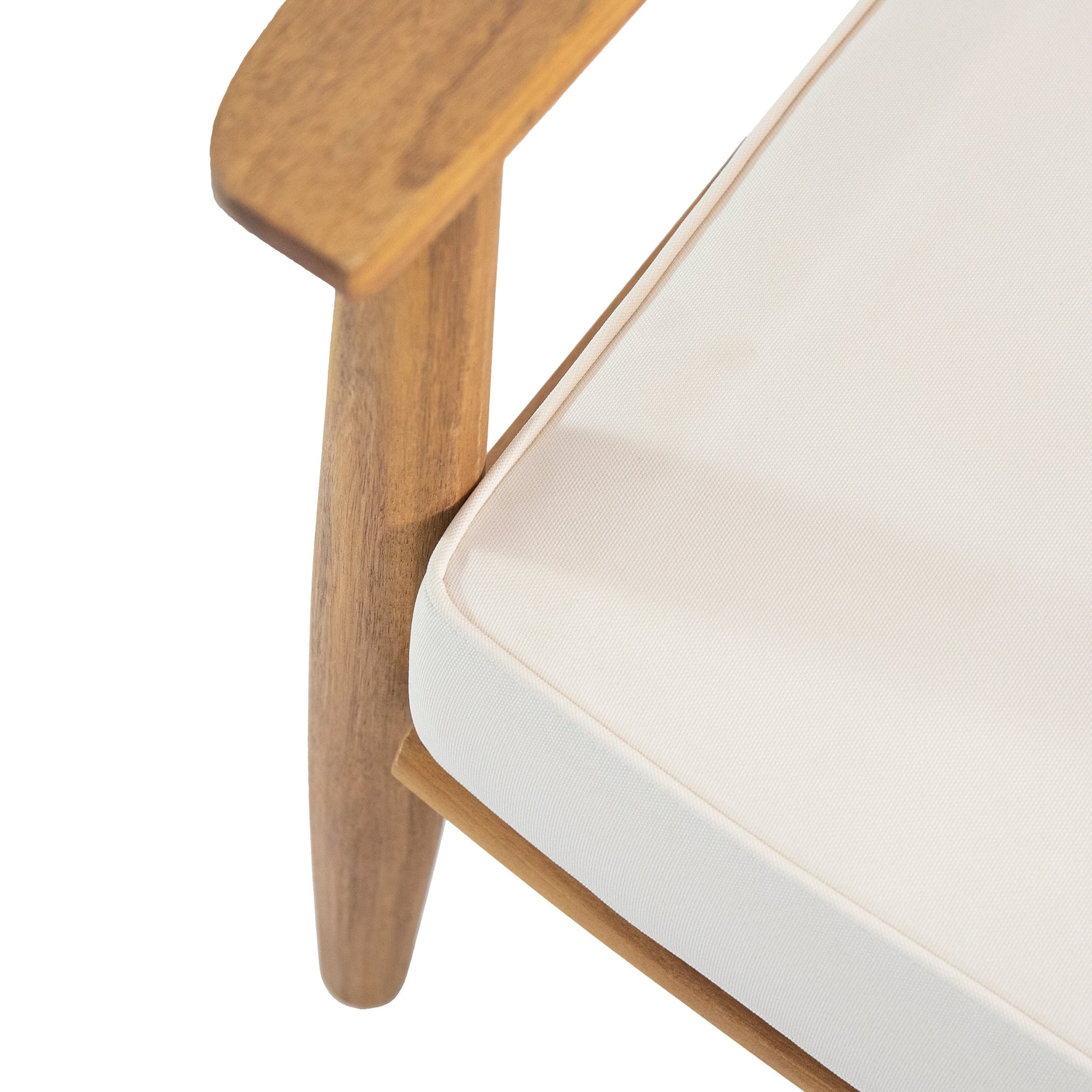 Ensemble de conversation 4 places en bois d'acacia Willowbrook Outdoor de Christopher Knight Home