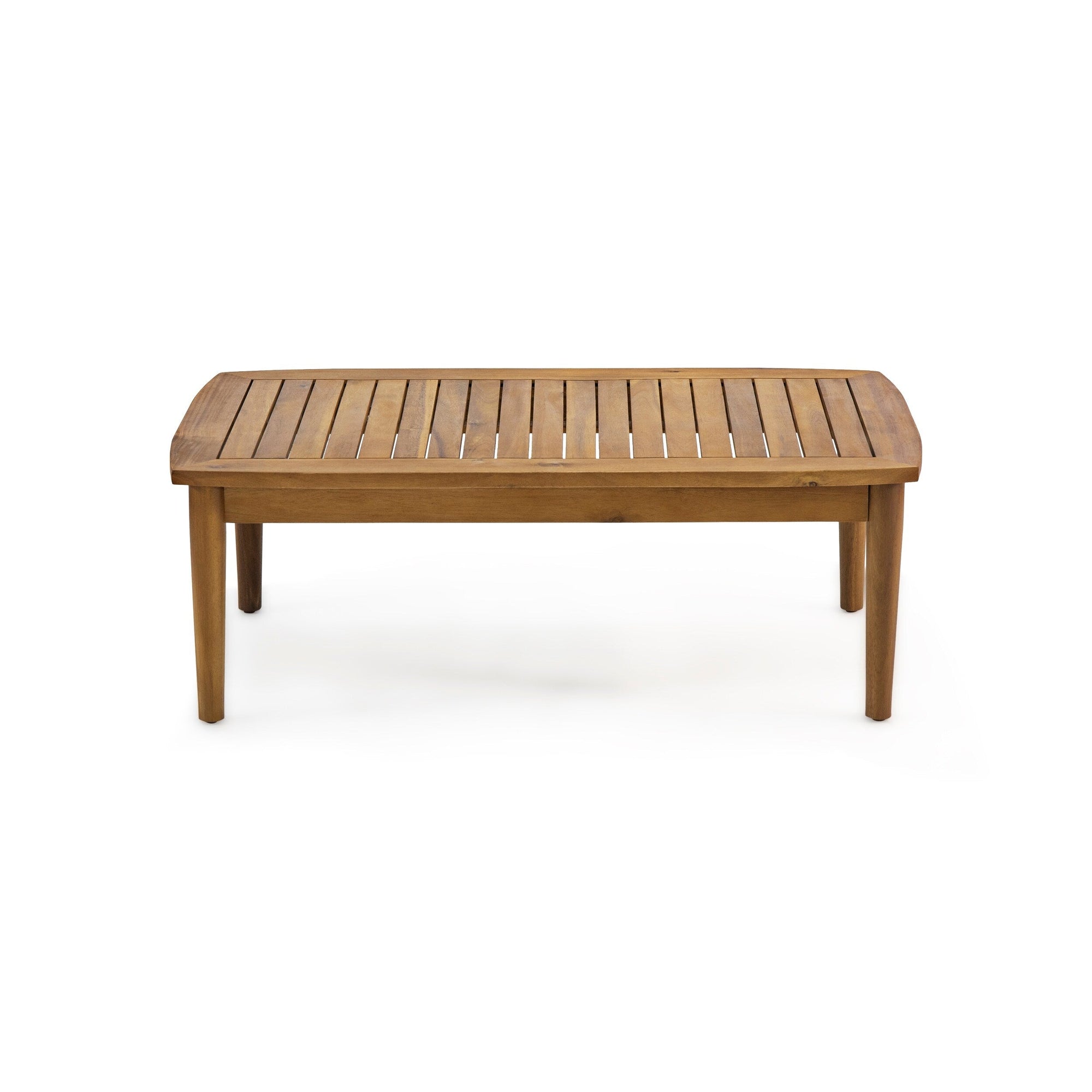 Ensemble de conversation 4 places en bois d'acacia Willowbrook Outdoor de Christopher Knight Home