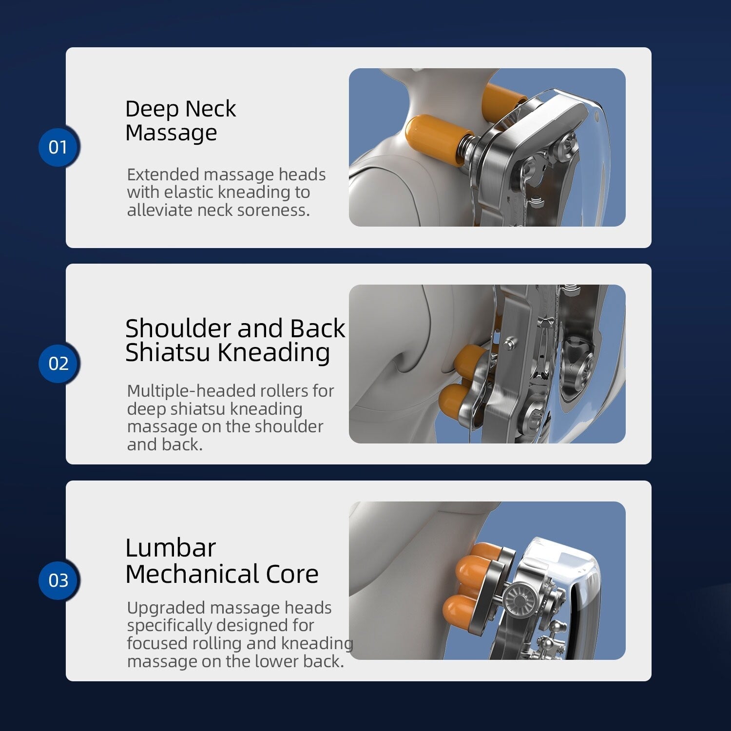 Fauteuil inclinable massant zéro gravité avec massage complet du corps, chauffage et audio Bluetooth intégré