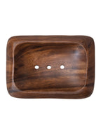 Porte-savon en acacia