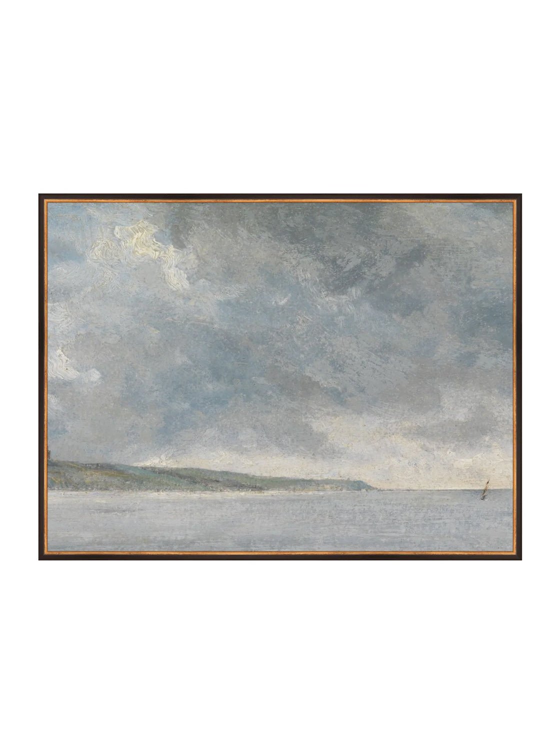 Paysage marin de l'après-midi