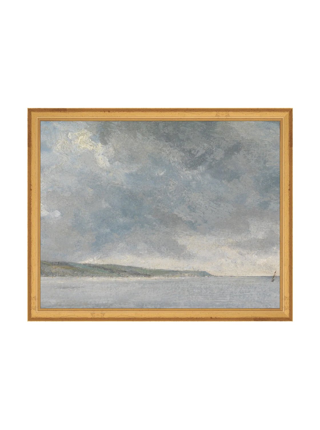 Paysage marin de l'après-midi