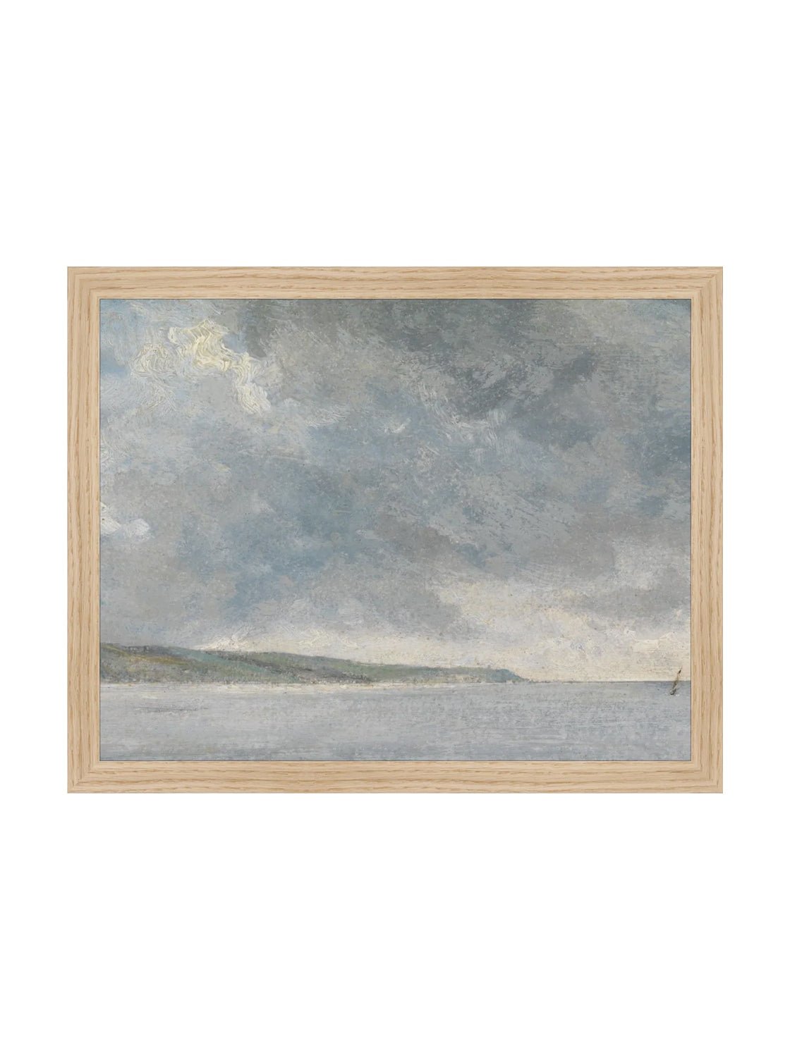 Paysage marin de l'après-midi