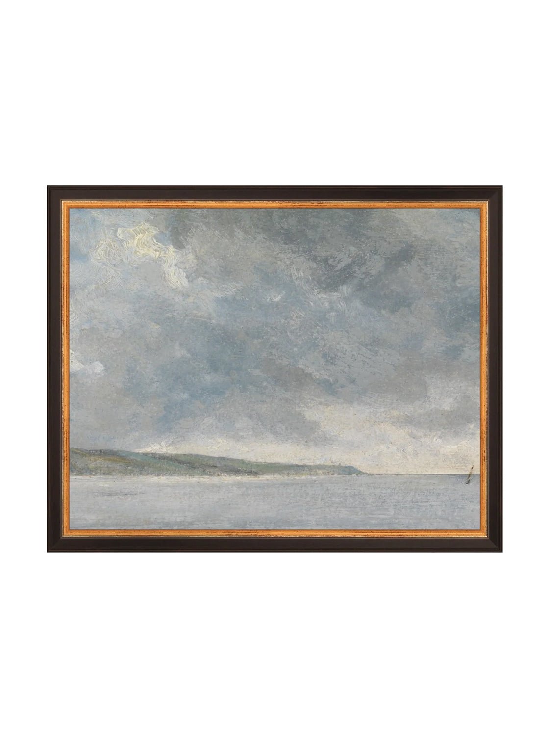 Paysage marin de l'après-midi