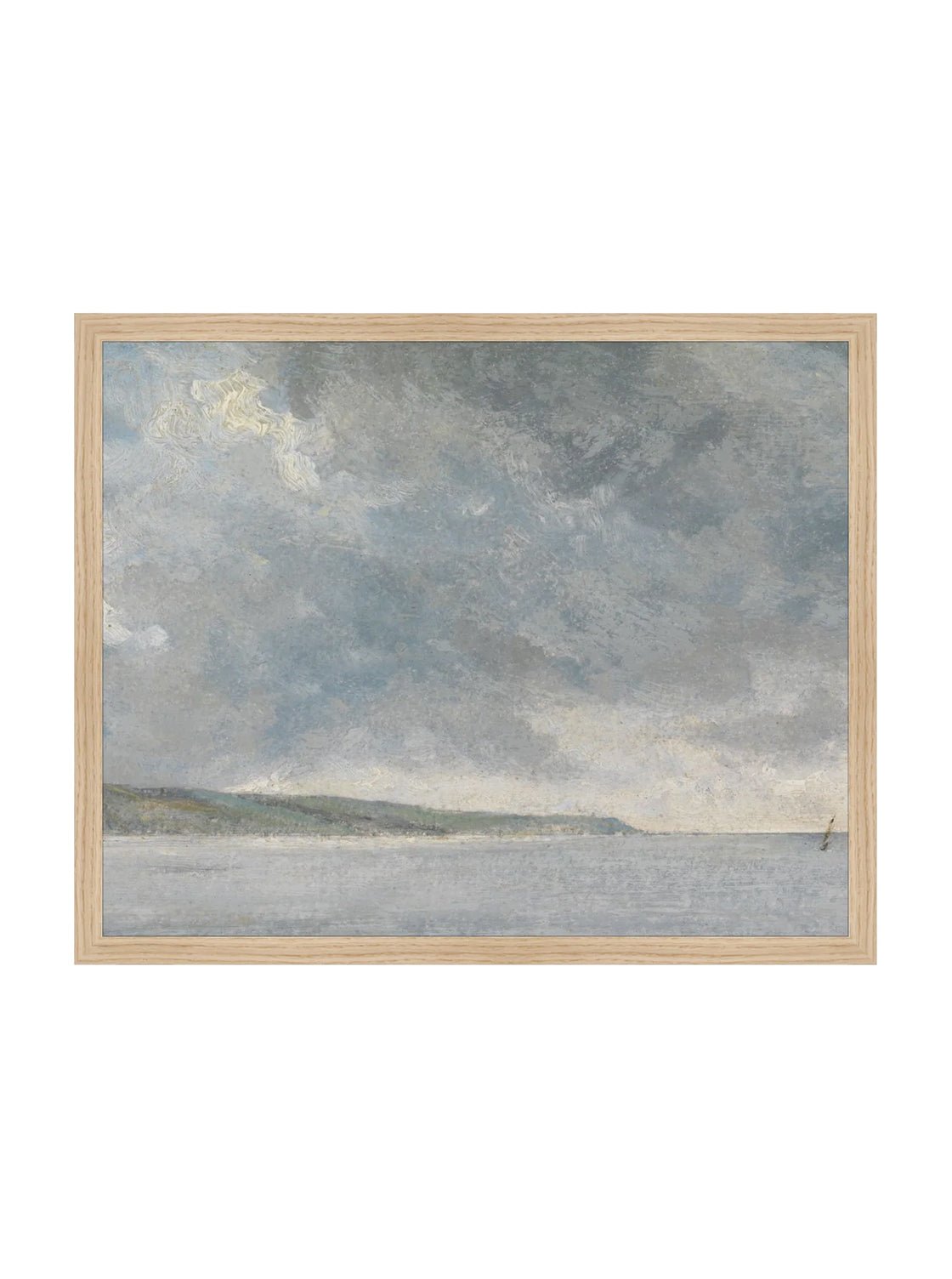 Paysage marin de l'après-midi