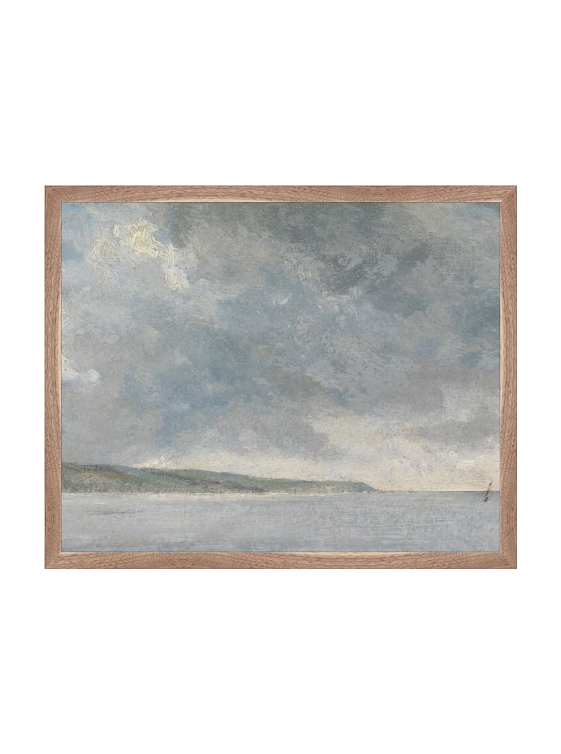 Paysage marin de l'après-midi