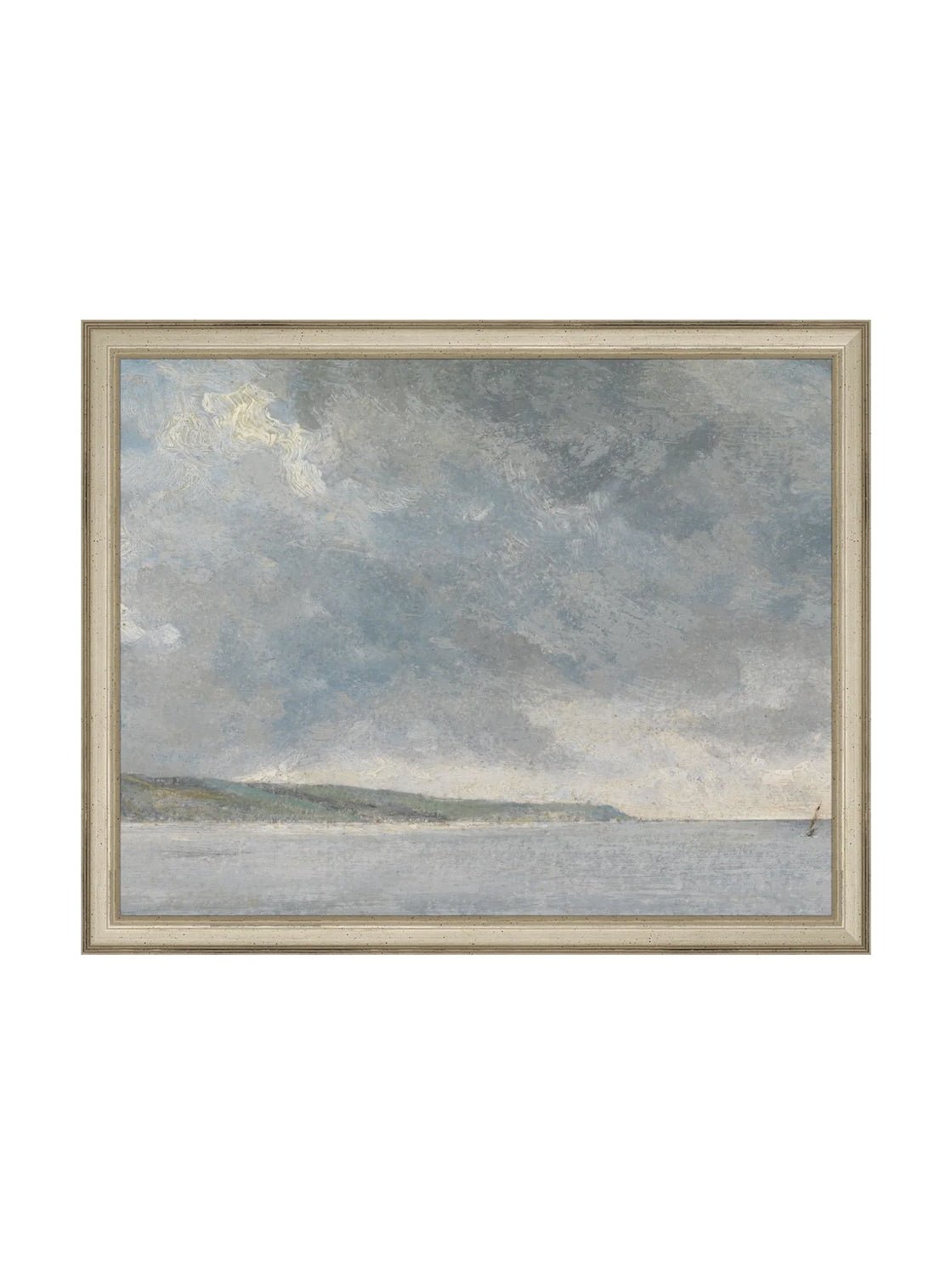 Paysage marin de l'après-midi