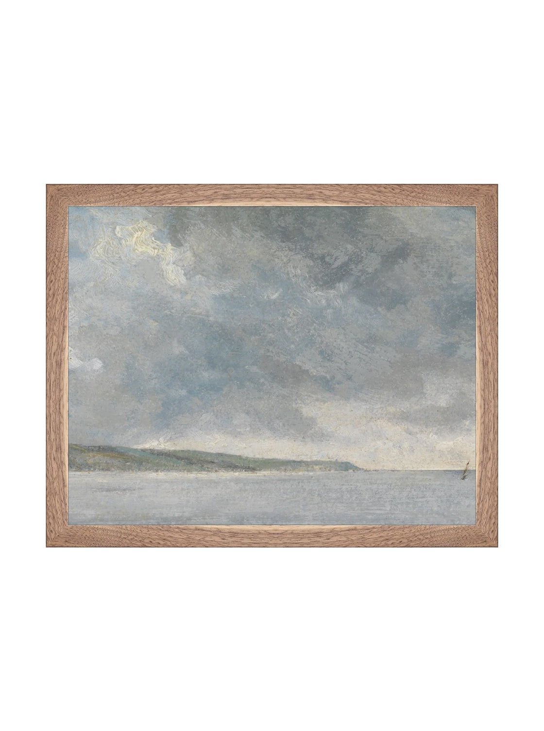 Paysage marin de l'après-midi