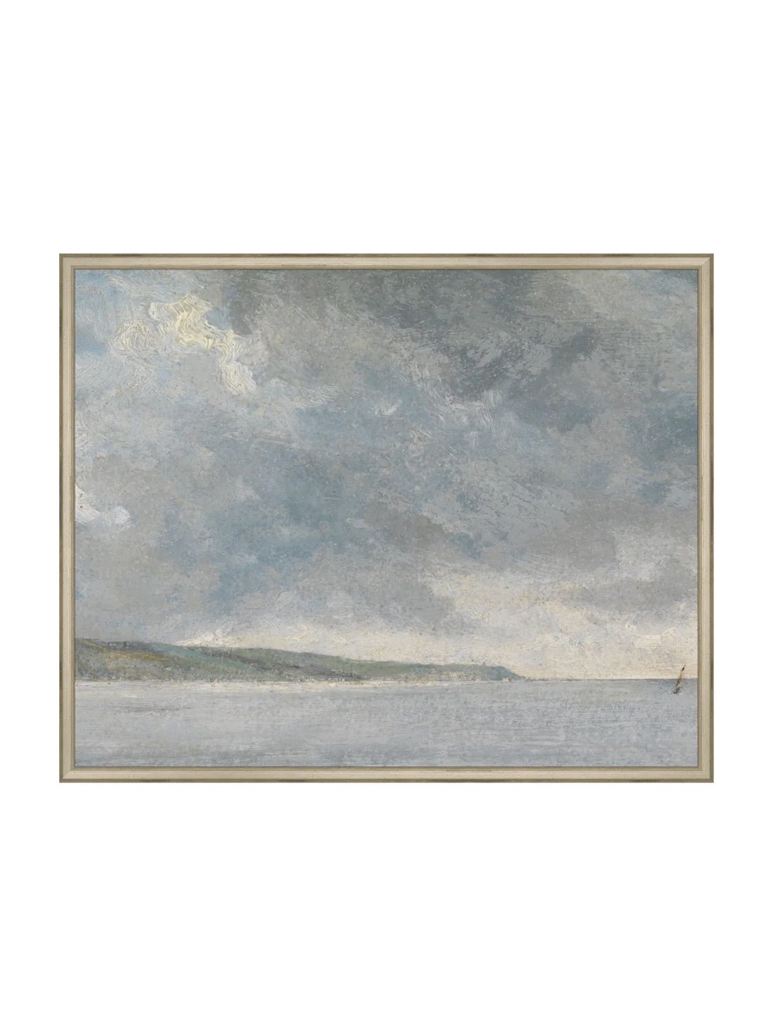 Paysage marin de l'après-midi