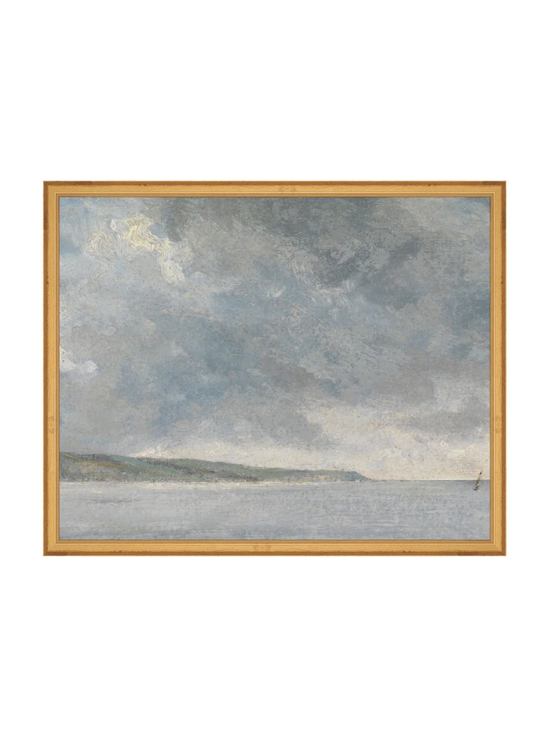 Paysage marin de l'après-midi