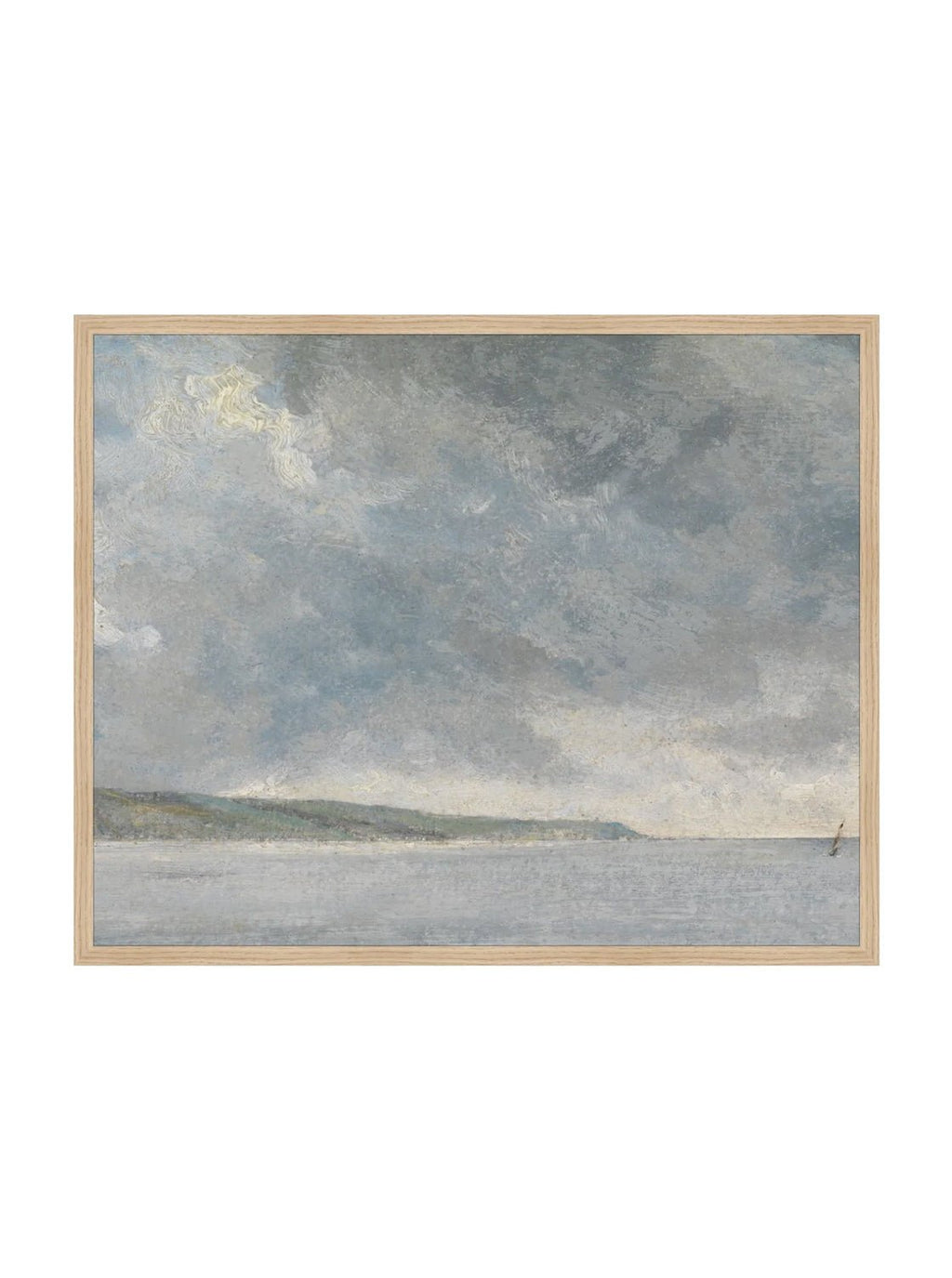 Paysage marin de l'après-midi