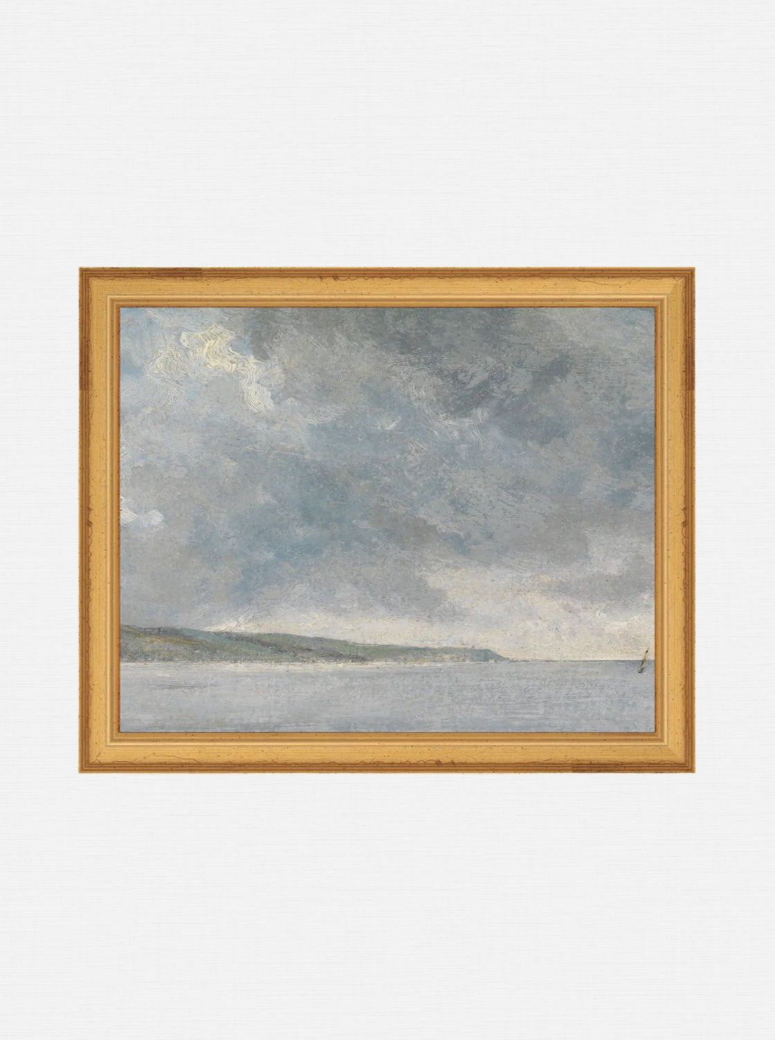 Paysage marin de l'après-midi