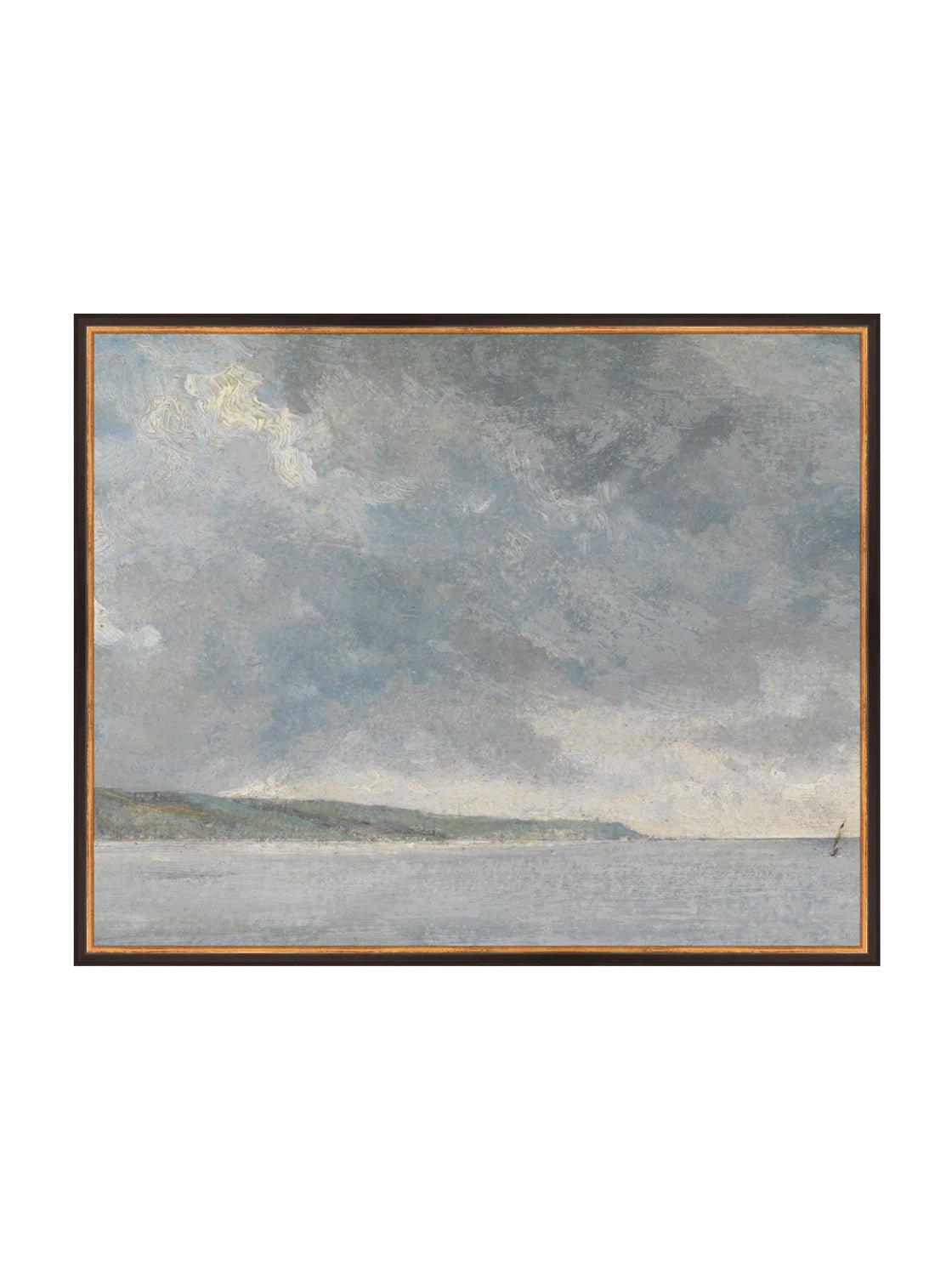 Paysage marin de l'après-midi