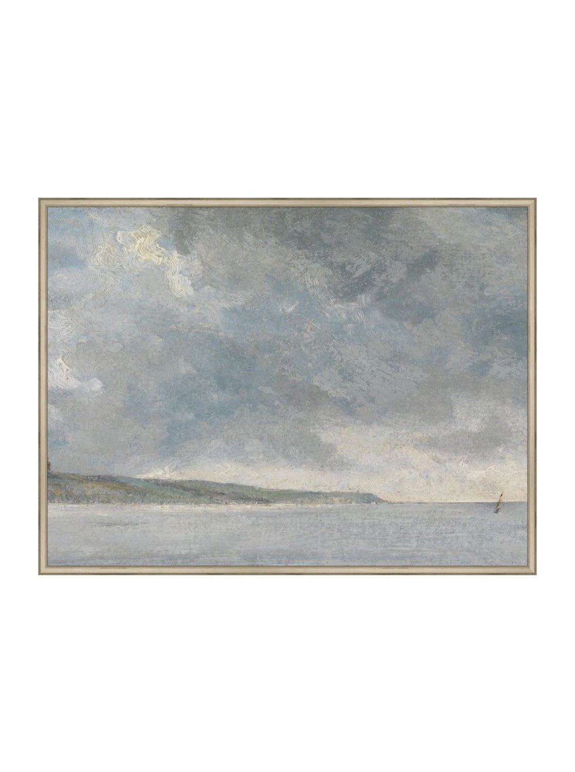 Paysage marin de l'après-midi