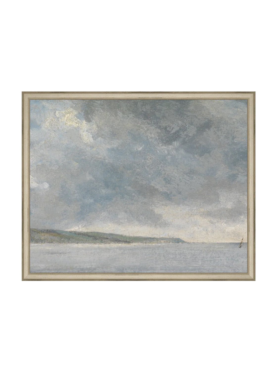 Paysage marin de l'après-midi