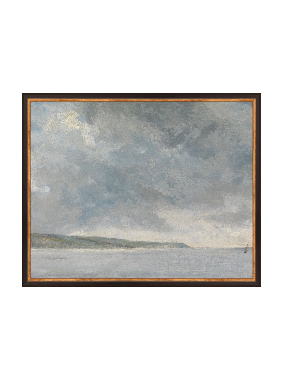 Paysage marin de l'après-midi