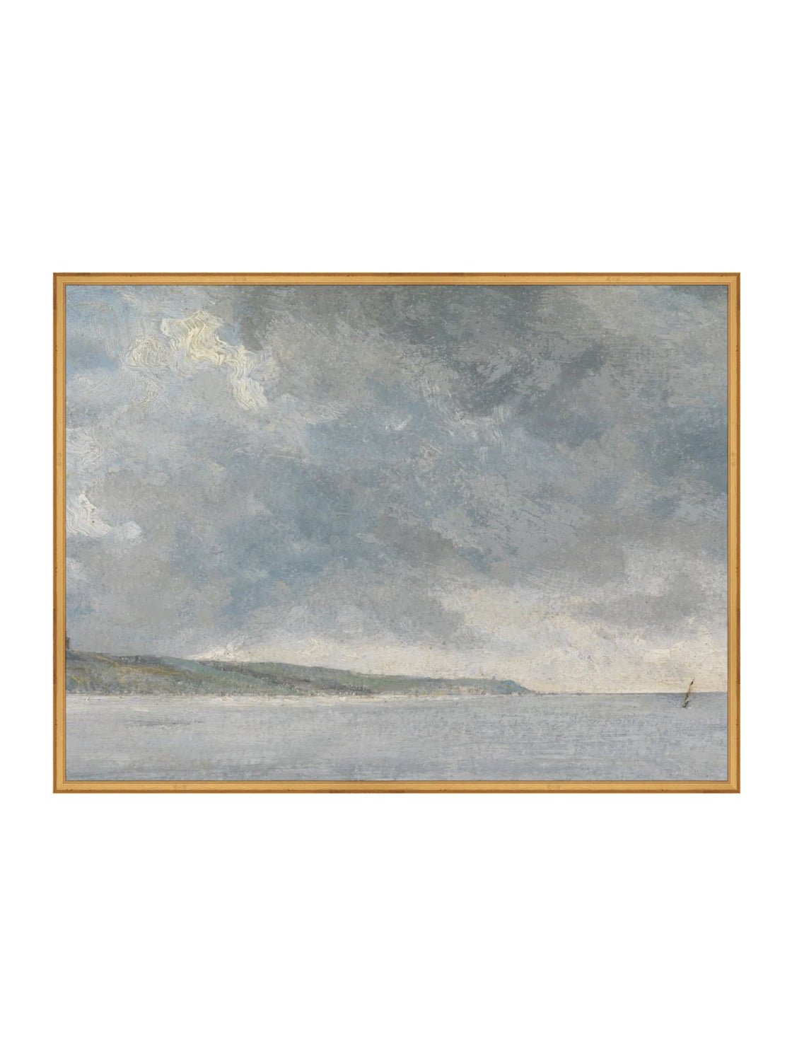 Paysage marin de l'après-midi