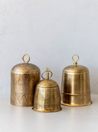 Cloches en laiton antique | Lot de 3