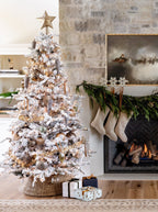 Étoile antique pour sapin de Noël