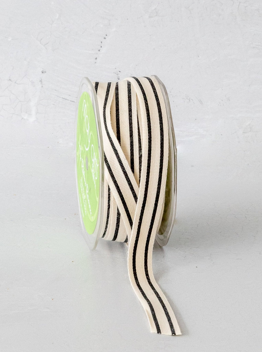 Ruban noir à double rayure