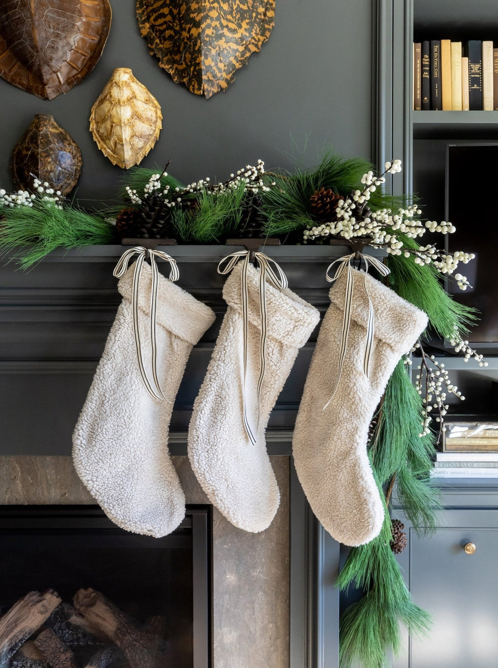 Ruban noir à double rayure