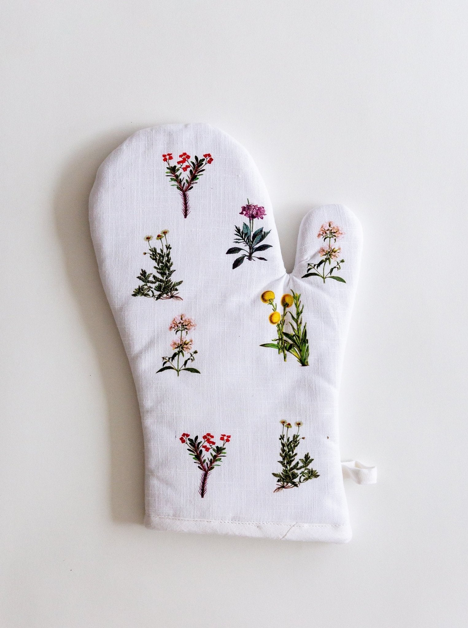 Gant de cuisine botanique