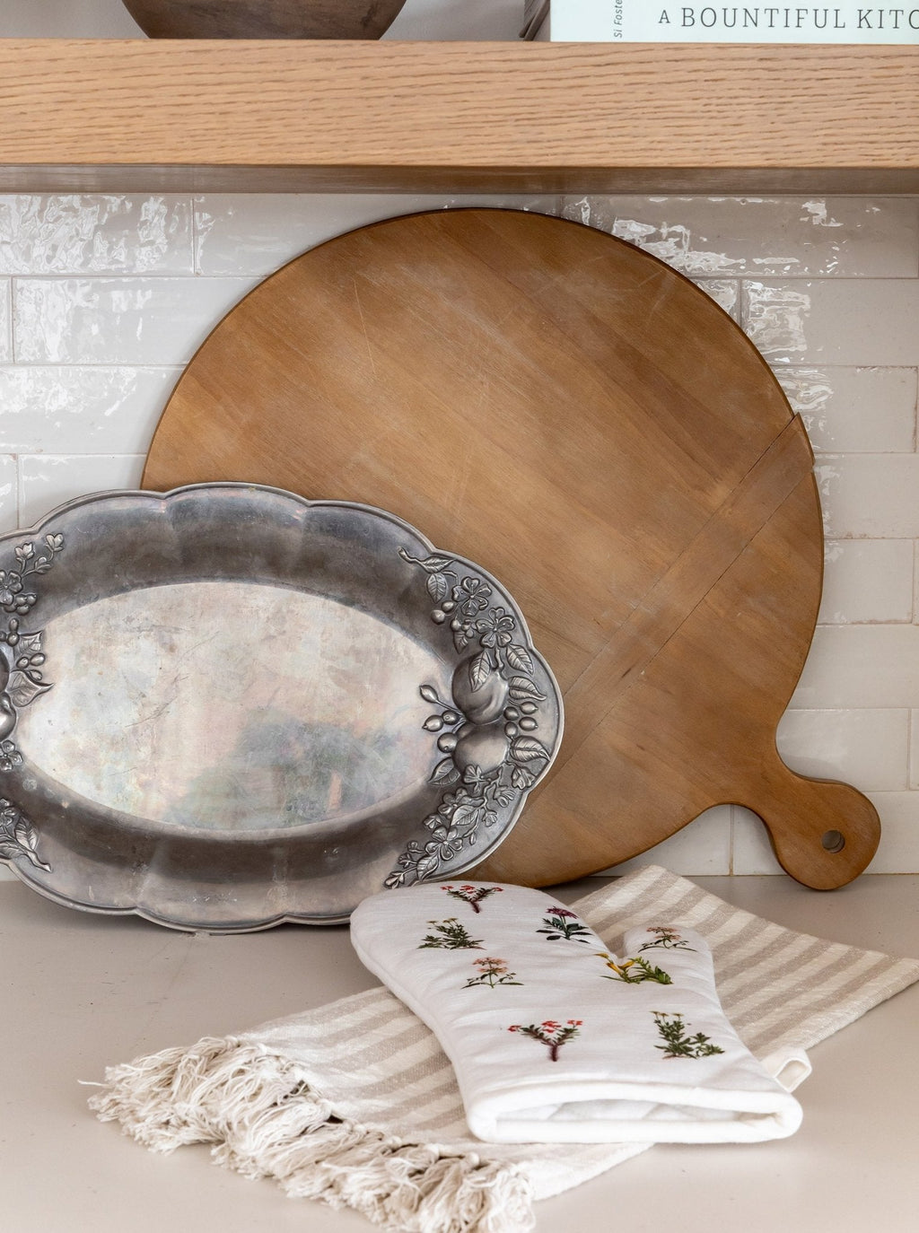 Gant de cuisine botanique