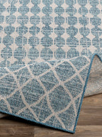 Tapis d'intérieur/extérieur Bowden Blue