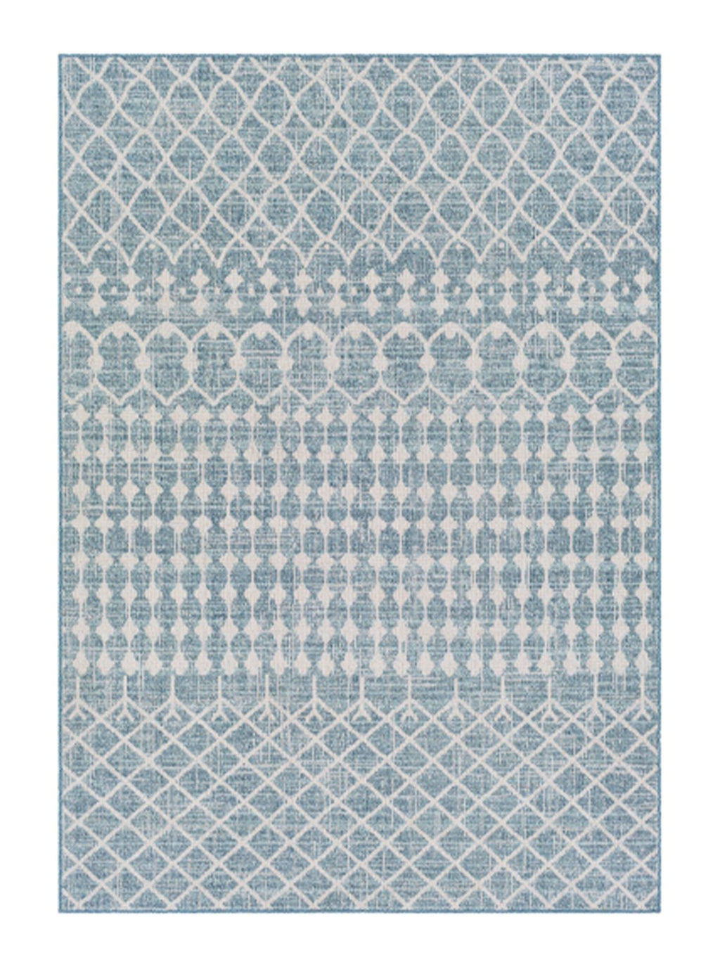 Tapis d'intérieur/extérieur Bowden Blue