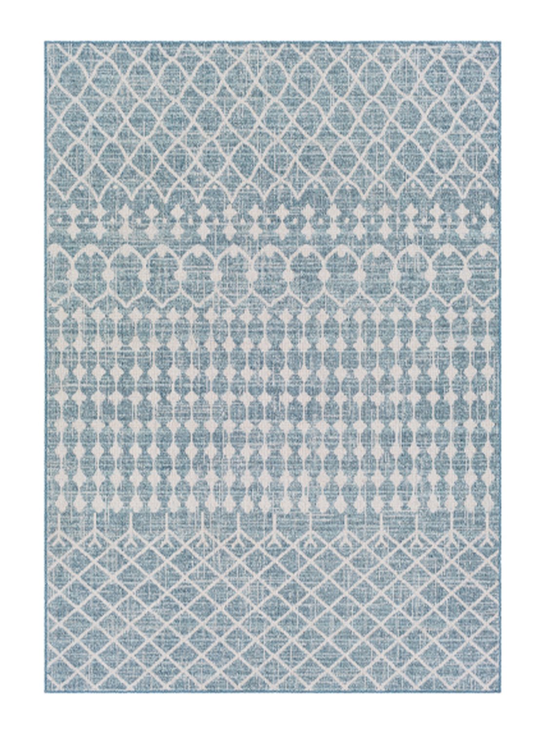 Tapis d'intérieur/extérieur Bowden Blue