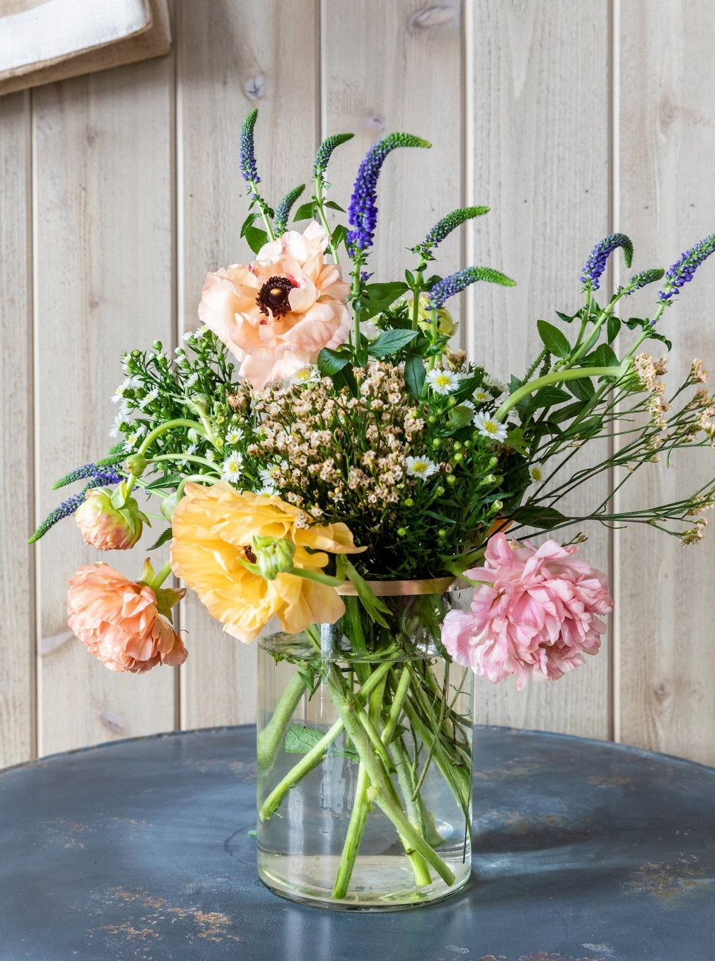 Vase à fleurs en forme de grenouille en laiton