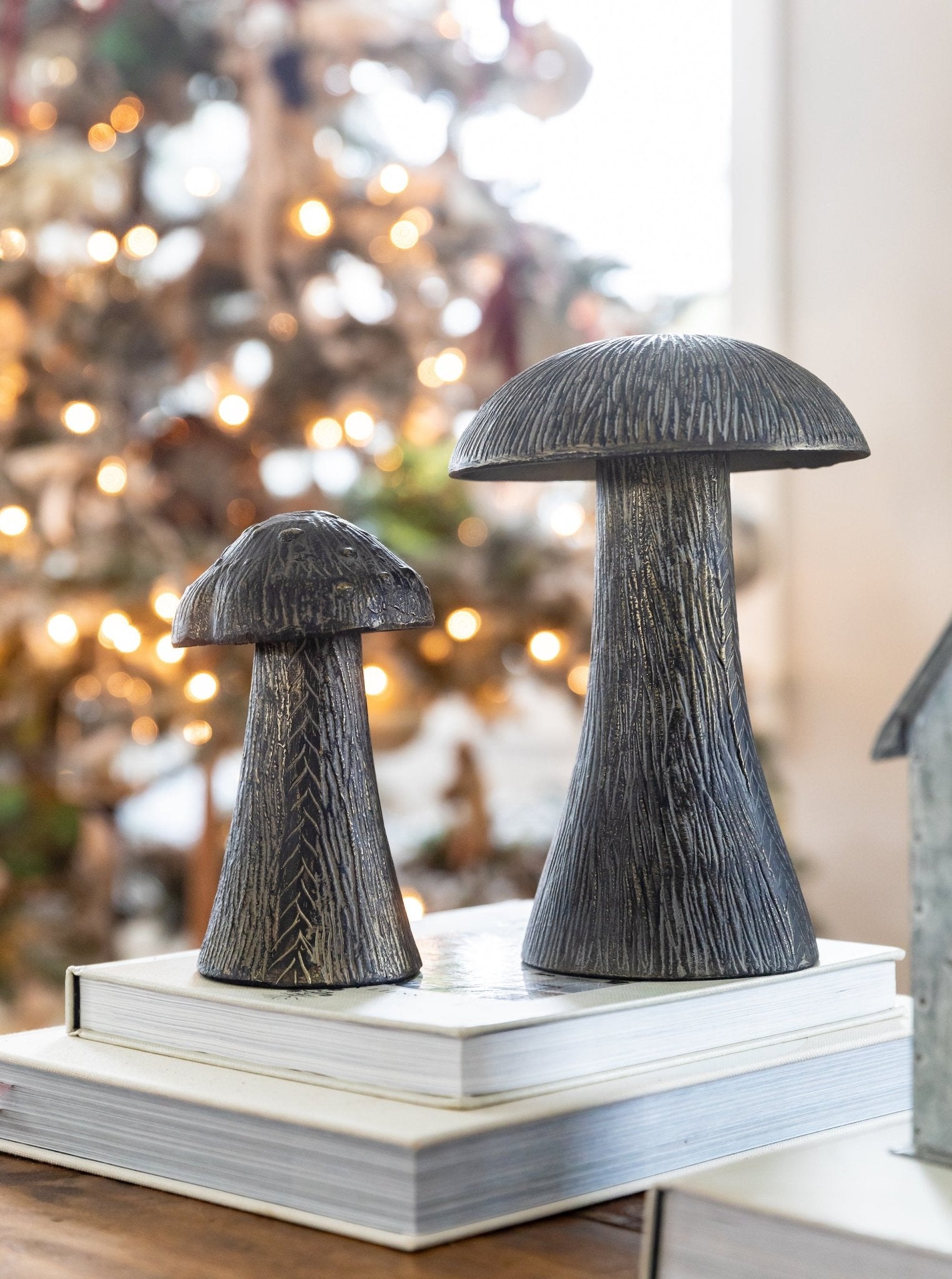 Champignons en laiton | Lot de 2