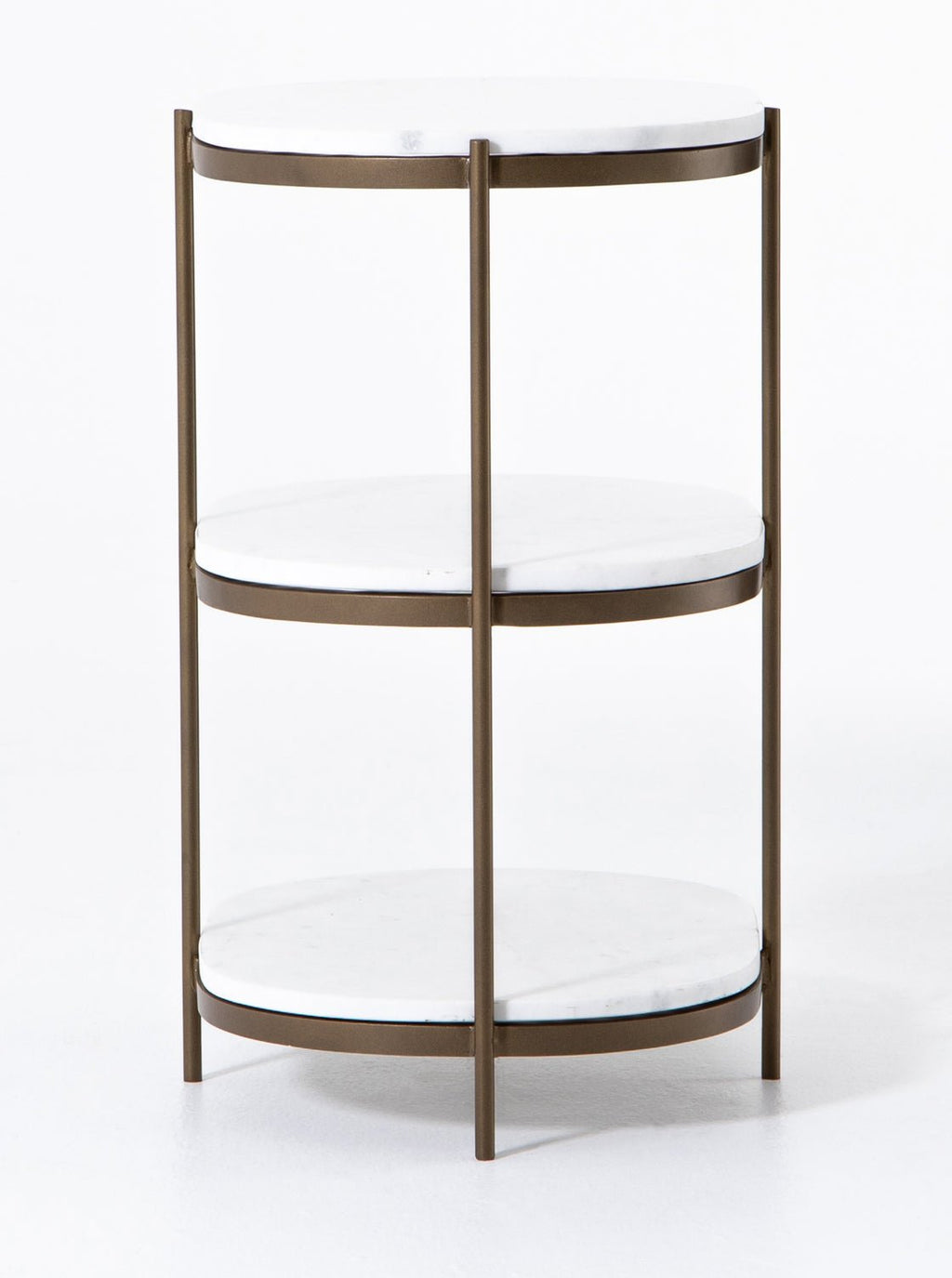 Table de chevet ovale Brianne