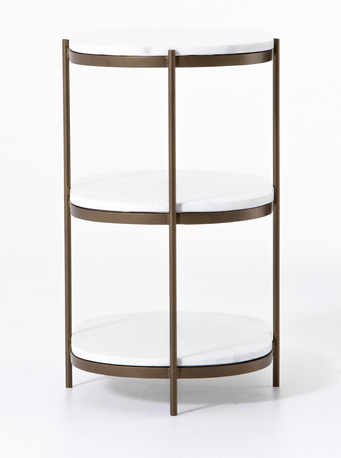 Table de chevet ovale Brianne