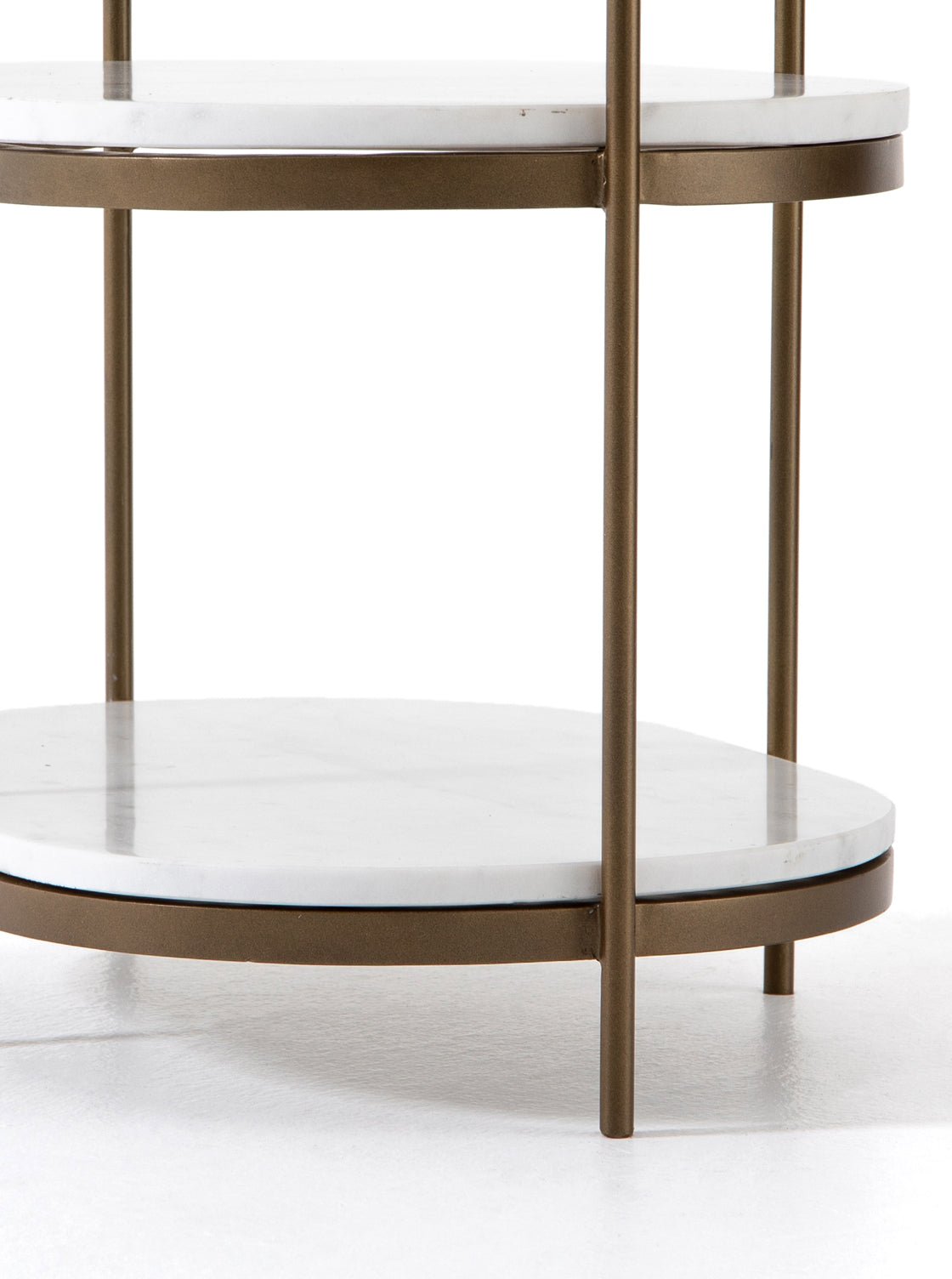 Table de chevet ovale Brianne