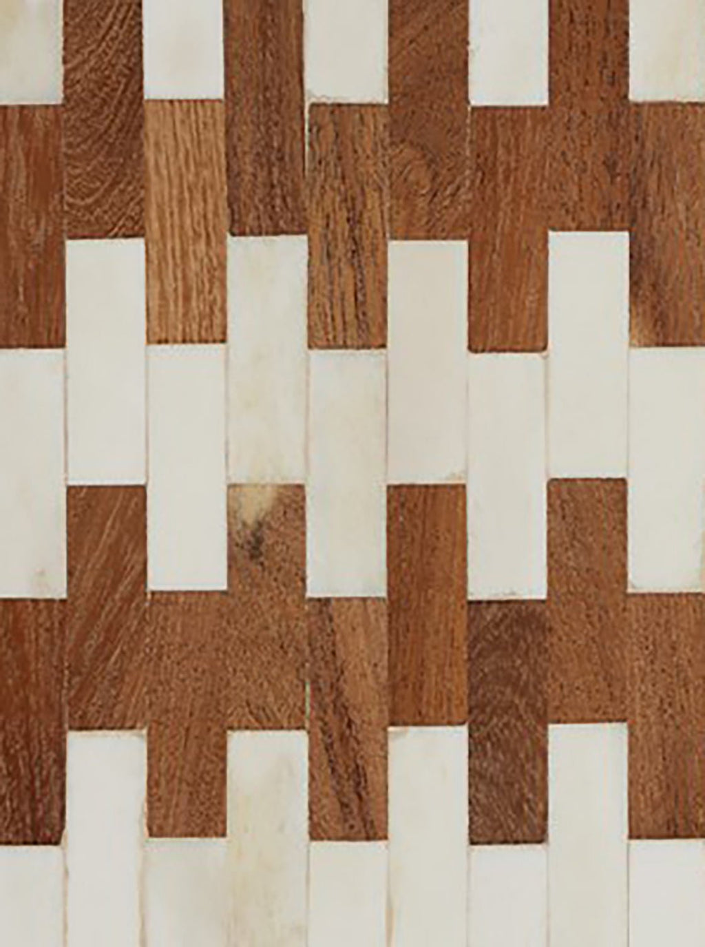 Boîtes à motif brique | Lot de 2