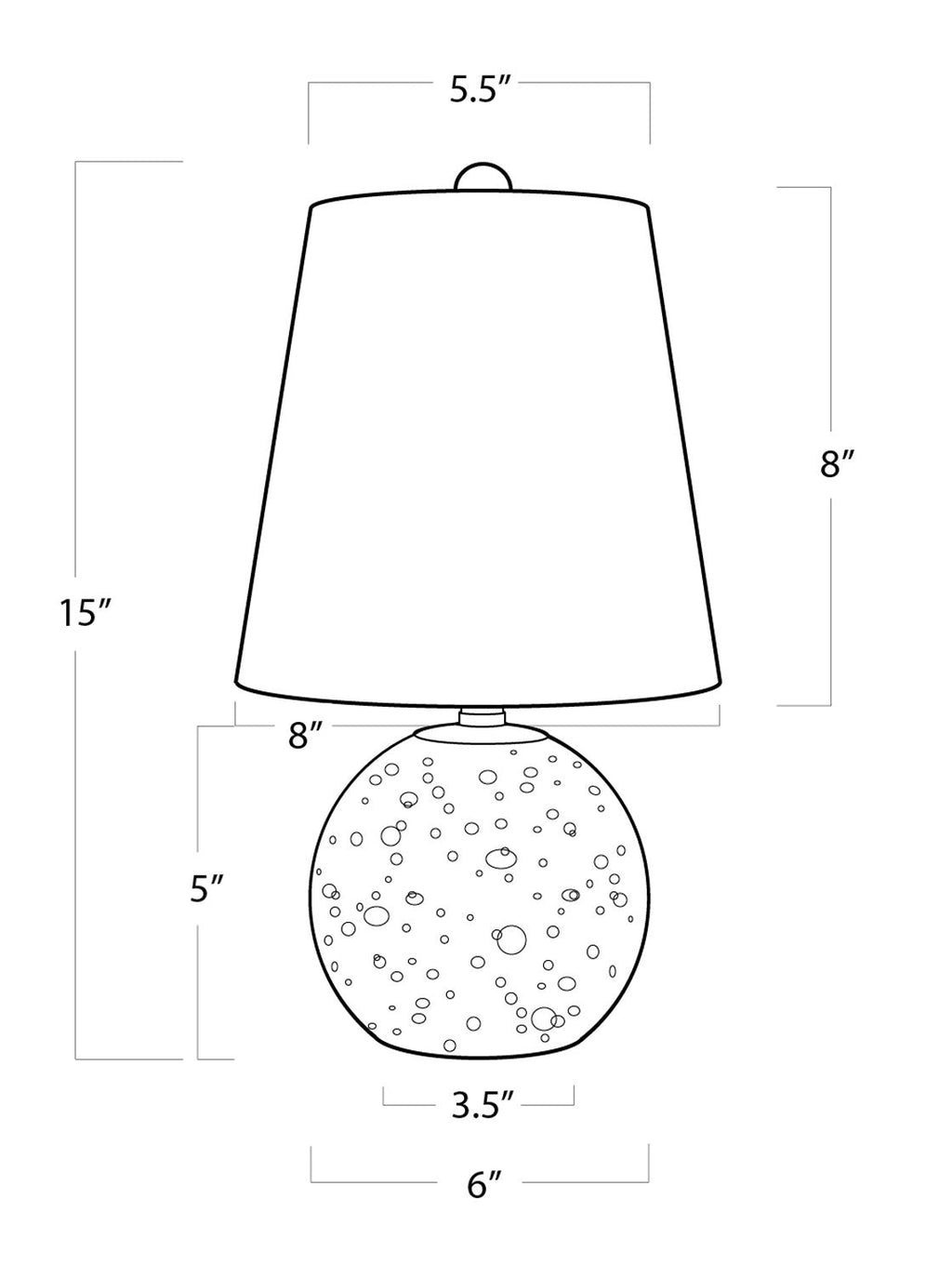 Lampe de table Briggs