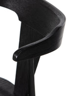 Chaise de salle à manger à roulettes