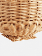 Bol sur pied en rotin Charlie