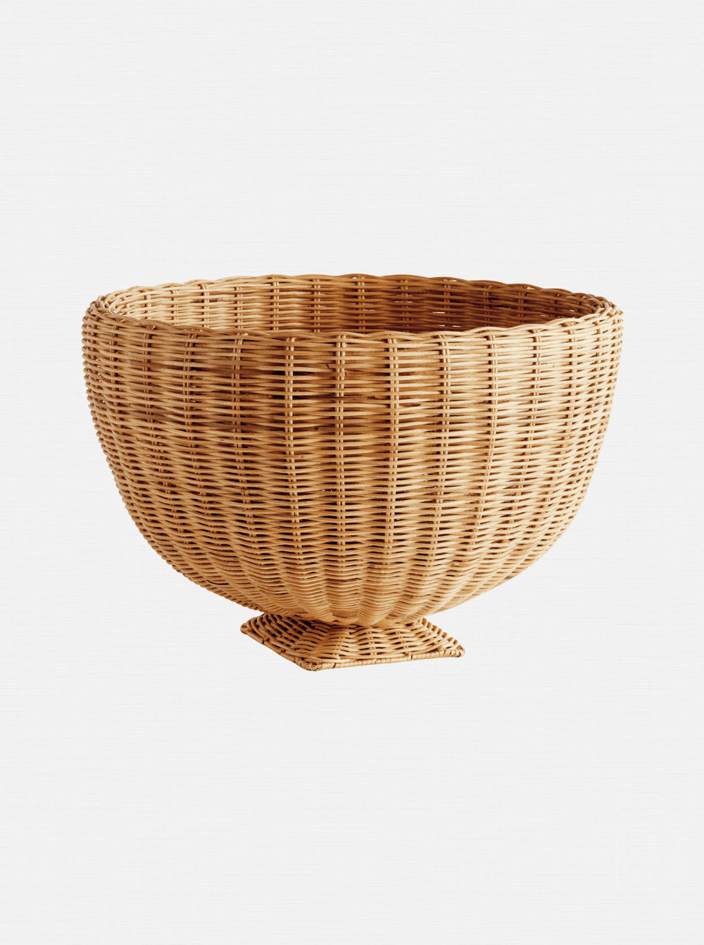 Bol sur pied en rotin Charlie