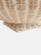 Bol sur pied en rotin Charlie